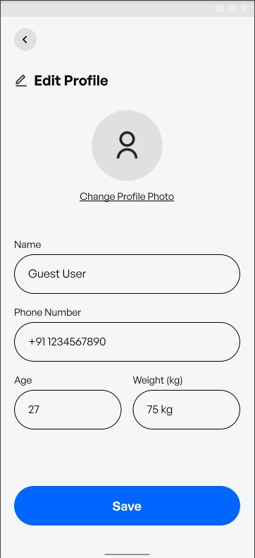 Ermin Miles App Login Page