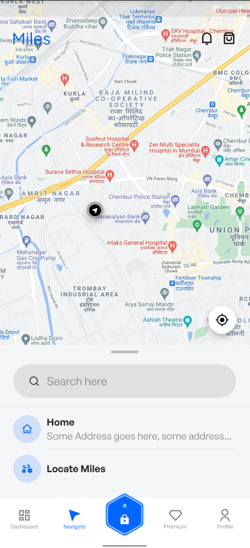 Ermin Miles App Navigation Flow